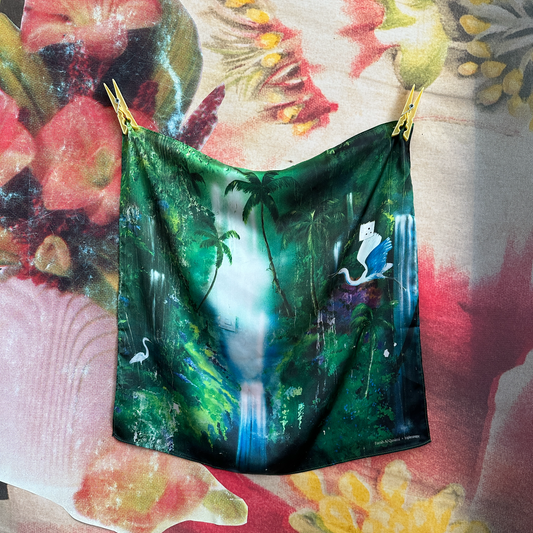 Paradise Scarf by Farah Al Qasimi