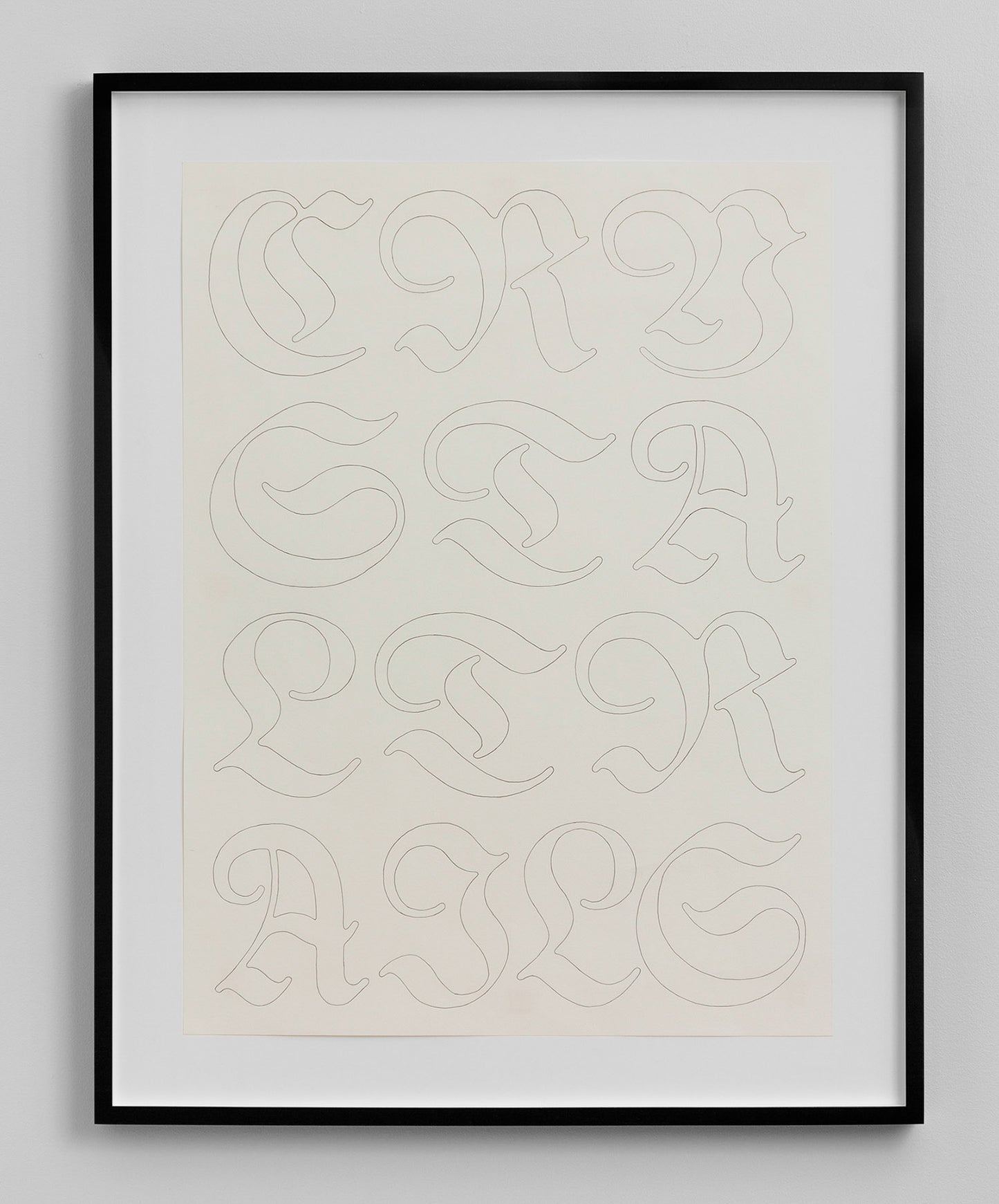 Series of seven works, 2016 by Danh Vō