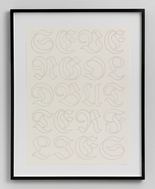 Series of seven works, 2016 by Danh Vō