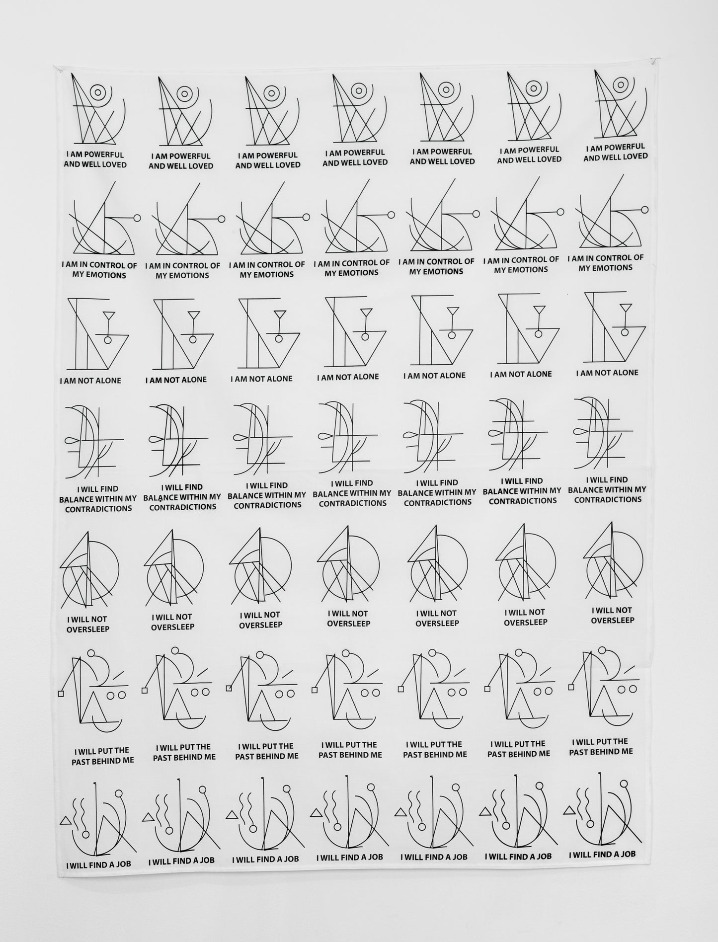 Banners for Resentment, 2018 by José León Cerrillo, Jaya Howey, Ulrike Müller, Ebecho Muslimova, Willa Nasatir & Anicka Yi by José León Cerrillo, Jaya Howey, Ulrike Müller, Ebecho Muslimova, Willa Nasatir & Anicka Yi