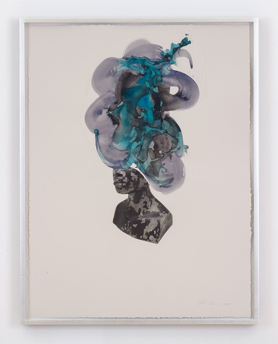 Triple Canopy Head 1–5, 2017 by Lorna Simpson