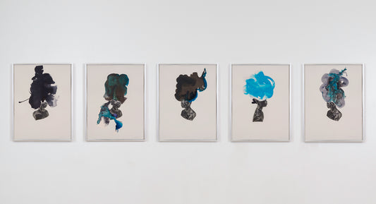 Triple Canopy Head 1–5, 2017 by Lorna Simpson